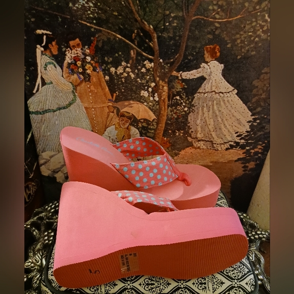 🆕Charlotte Russe Classic Women Sandal👡 👡Size 8M,New!!! Nice Gift..🛍🩱👙 - Picture 7 of 7